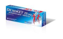 DEXOKET 25MG potahované tablety 10 II