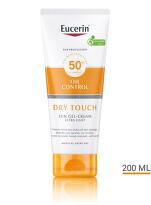 EUCERIN SUN Krémový gel na opalování Dry Touch Oil Control  SPF 50+ 200 ml