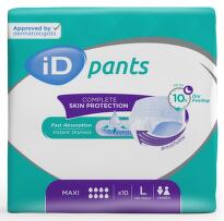 ID PANTS absorbční kalhotky large maxi boky 100-145cm, 2650ml, 10ks