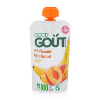 Good Gout Meruňka+banán BIO 120g 4M