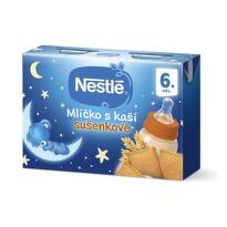 NESTLÉ Mlíčko s kaší sušenkové 2x200ml 6M+