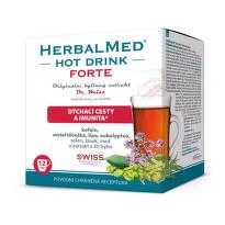 HERBALMED HotDrink Forte Dr.Weiss s kofeinem 12 sáčků