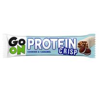GO ON Proteinová tyčinka CRISP cookies a karamel 50g