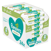 Pampers Sensitive vlhčené ubrousky 24x52ks