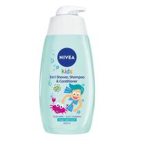 NIVEA Sprchový gel, šampon a kondicionér 3v1 pro chlapce 500ml