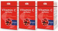 GS Vitamin C1000 se šípky tbl.100+20 - balení 3 ks