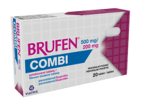 BRUFEN COMBI 500MG/200MG potahované tablety 20