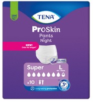TENA Proskin Pants Night Super L Inkontinenční kalhotky 10ks