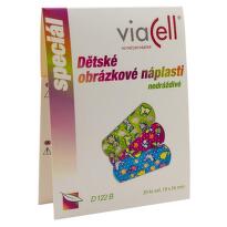 Viacell D122B dětské obrázkové náplasti 19x56mm 20ks