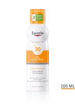 EUCERIN SUN Transparentní sprej na opalování Dry Touch Sensitive Protect SPF 30 200 ml