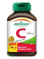JAMIESON Vitamín C 1000mg s postupným uvolňováním tbl.100+20