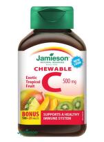 JAMIESON Vitamin C 500mg tr.ovoce cucací tbl. 120