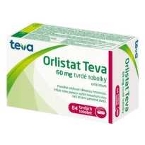 ORLISTAT TEVA 60MG tvrdé tobolky 84 I