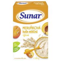 Sunar meruňková kaše mléčná rýžová 225 g