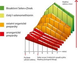 graf vstřebatelnosti