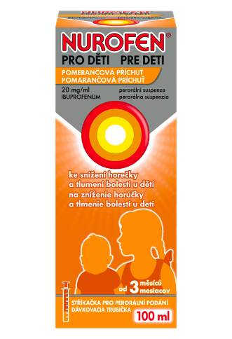 Nurofen pro deti Pomeranc 20MG