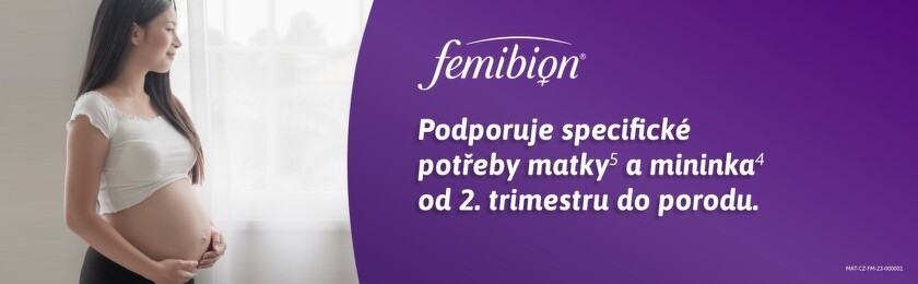 FEMIBION 2 - Vitamin číslo 1 pro těhotné od plánování těhotenství až po kojení v České republice?.