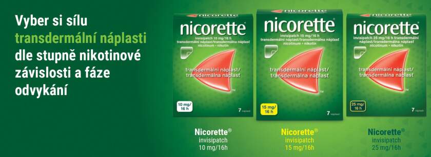 nicorette náplasti