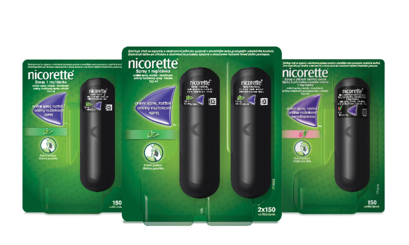 Nicorette spreje