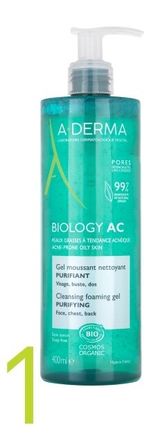 Benu A-Derma Biology AC Čistící pěnivý gel