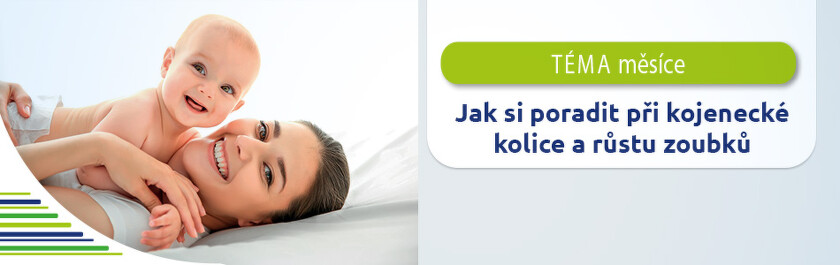 Kojenecká kolika a růst zoubků