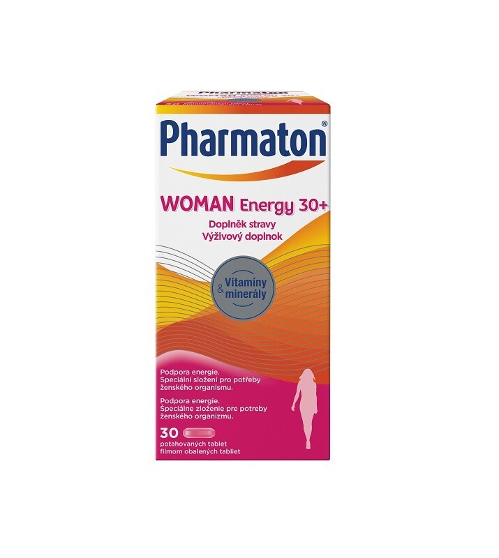 Doplněk stravy PHARMATON WOMAN ENERGY 30+