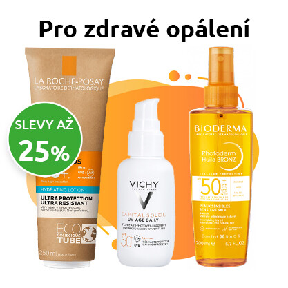 Produkty na opalovaní