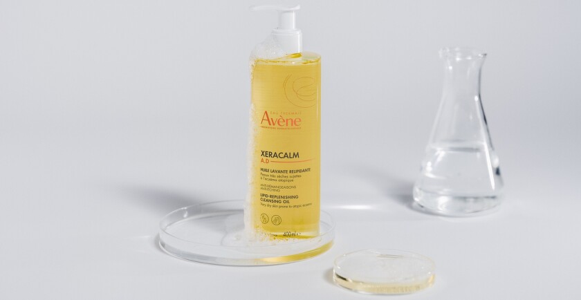 Avene Xeracalm A.D Relipidační mycí olej  Péče při atopii, svědění a suchosti pokožky
