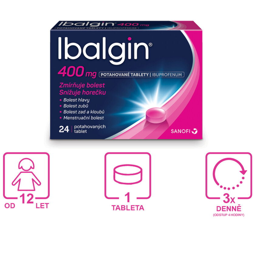 Ibalgin 400 mg dávkování