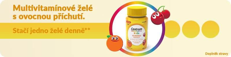 Centrum Kids Gummies multivitamín pro děti multifruit