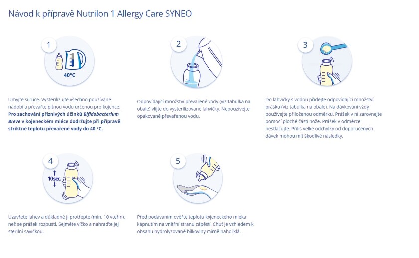Nutrilon Allergy Care Syneo - Grafika