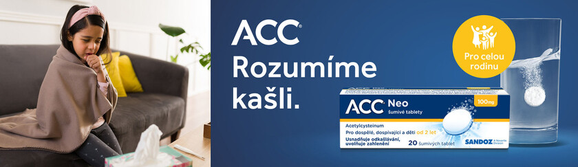 ACC 100 mg šumivé tablty