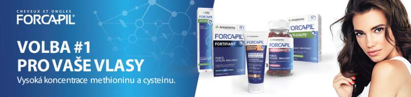 Forcapil je značka #1 na francouzském trhu.