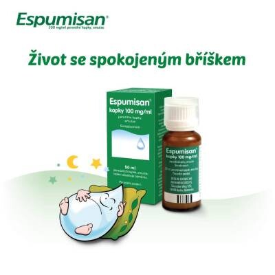 Espumisan kapky