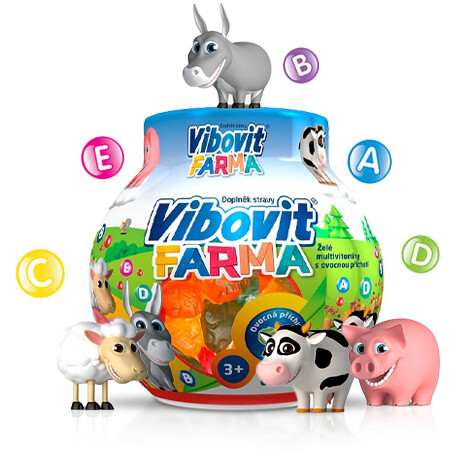 Vibovit Farma multivitaminy pro děti