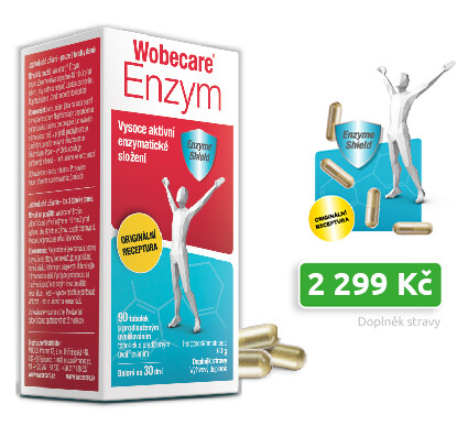 Doplněk stravy Wobecare Enzym 90 tablet