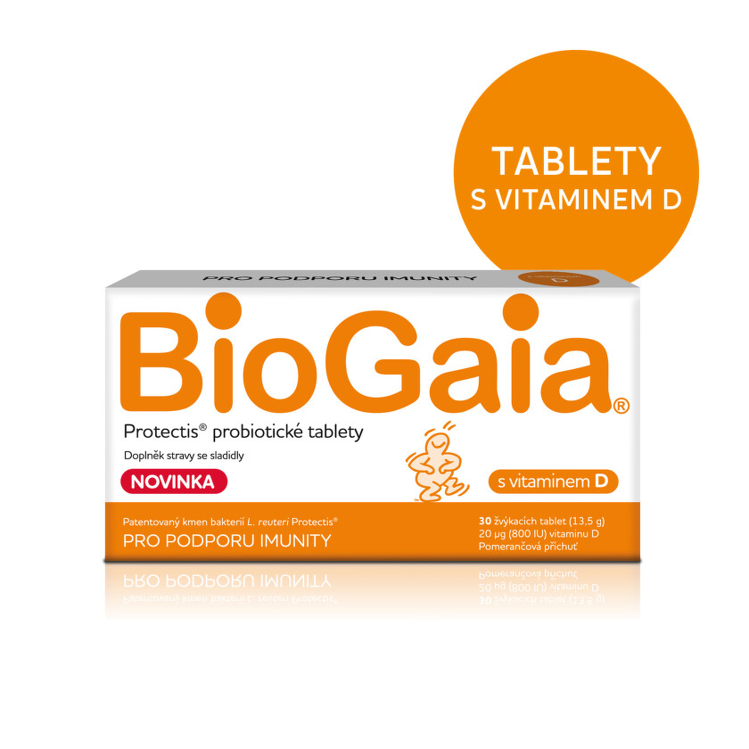 Biogaia tablety vitaminem D