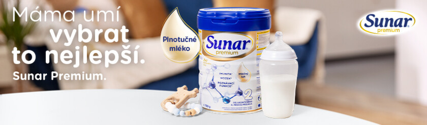 Sunar Premium 2 kojenecké mléko BENU