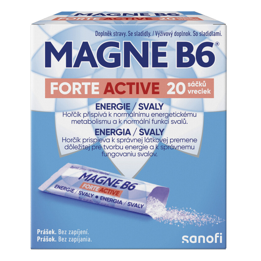 Magne B6 Forte Active (doplněk stravy) 