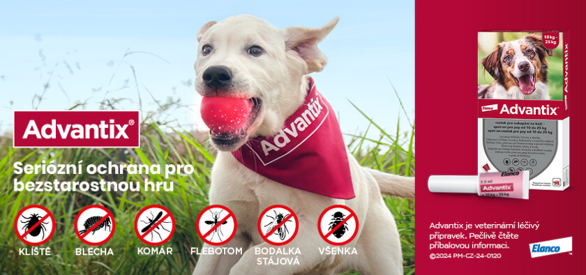 Advantix pro psy 4-10kg spot-on banner