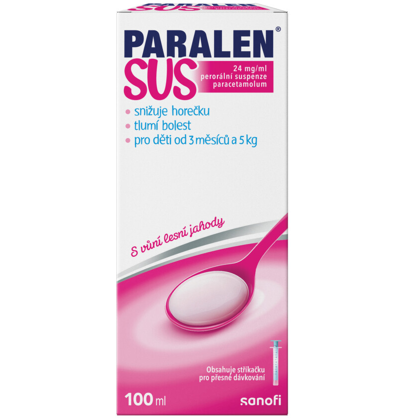 PARALEN SUS 24MG/ML perorální suspenze