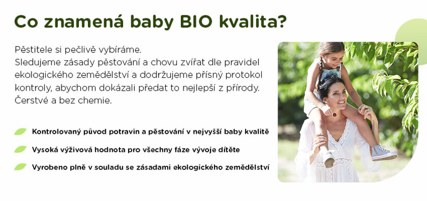 Sunar BIO příkrm - BIO kvalita