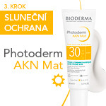 Bioderma Ranní rutina Photoderm AKN Mat SPF 