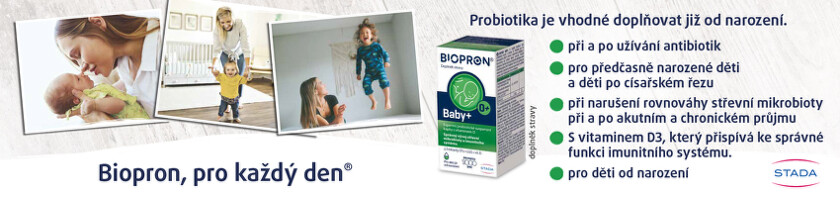 Biopron Baby+ již od narození