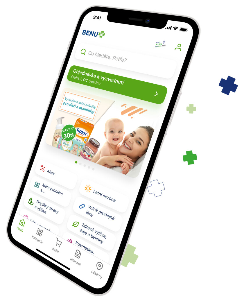 Nová mobilní aplikace BENU e-shop