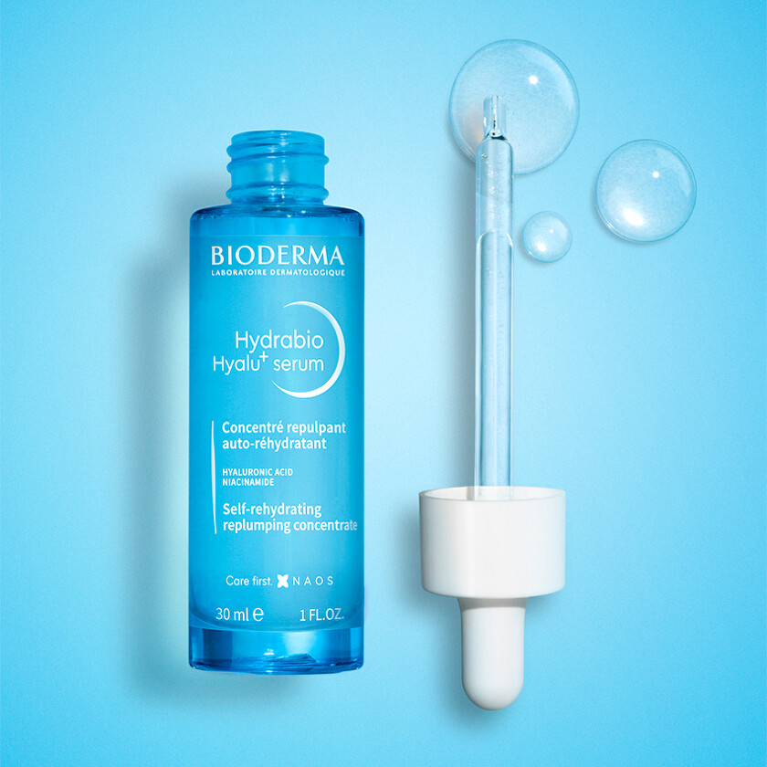 Bioderma Hydrabio Hyalu+ sérum je inspirované inovativním ekobiologickým přístupem NAOS. 