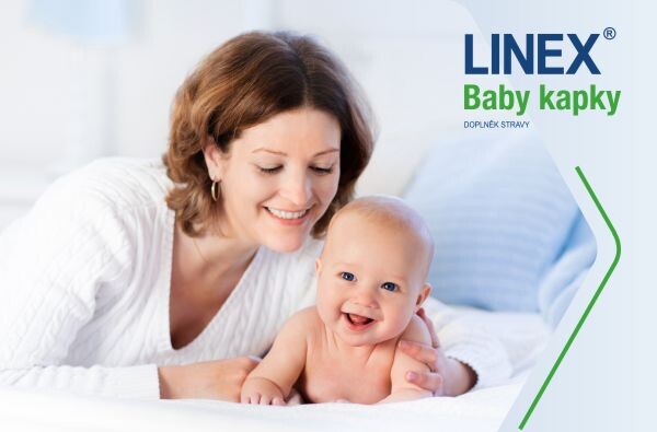 Linex kapky baby doplnění probiotických bakterií