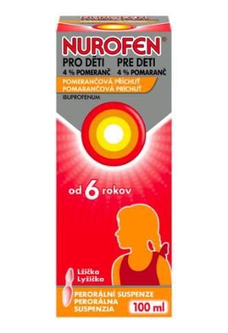 Nurofen pro deti Pomeranc 40MG