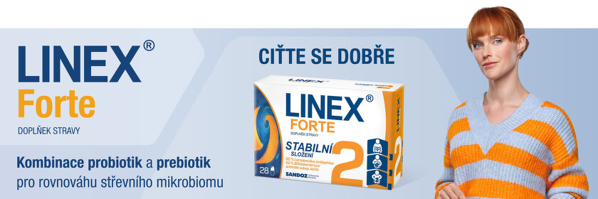 Linex Forte doplněk stravy prebiotika