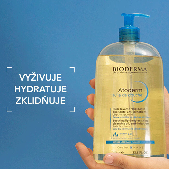 Bioderma Atoderm olej Benefity